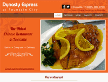 Tablet Screenshot of dynastyexpressfountaincity.com